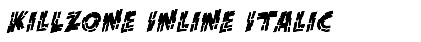 KillZone Inline Italic